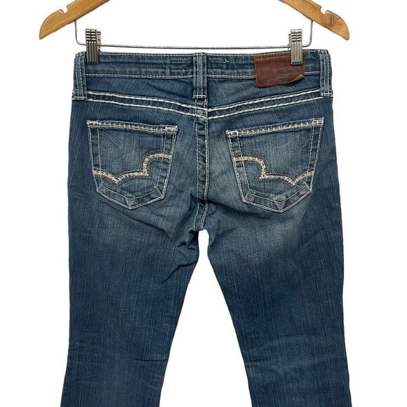 Buckle BKE Big Star Casey K Low Rise Long Tall Bootcut Stretch Denim Jeans 27L - Picture 4 of 9